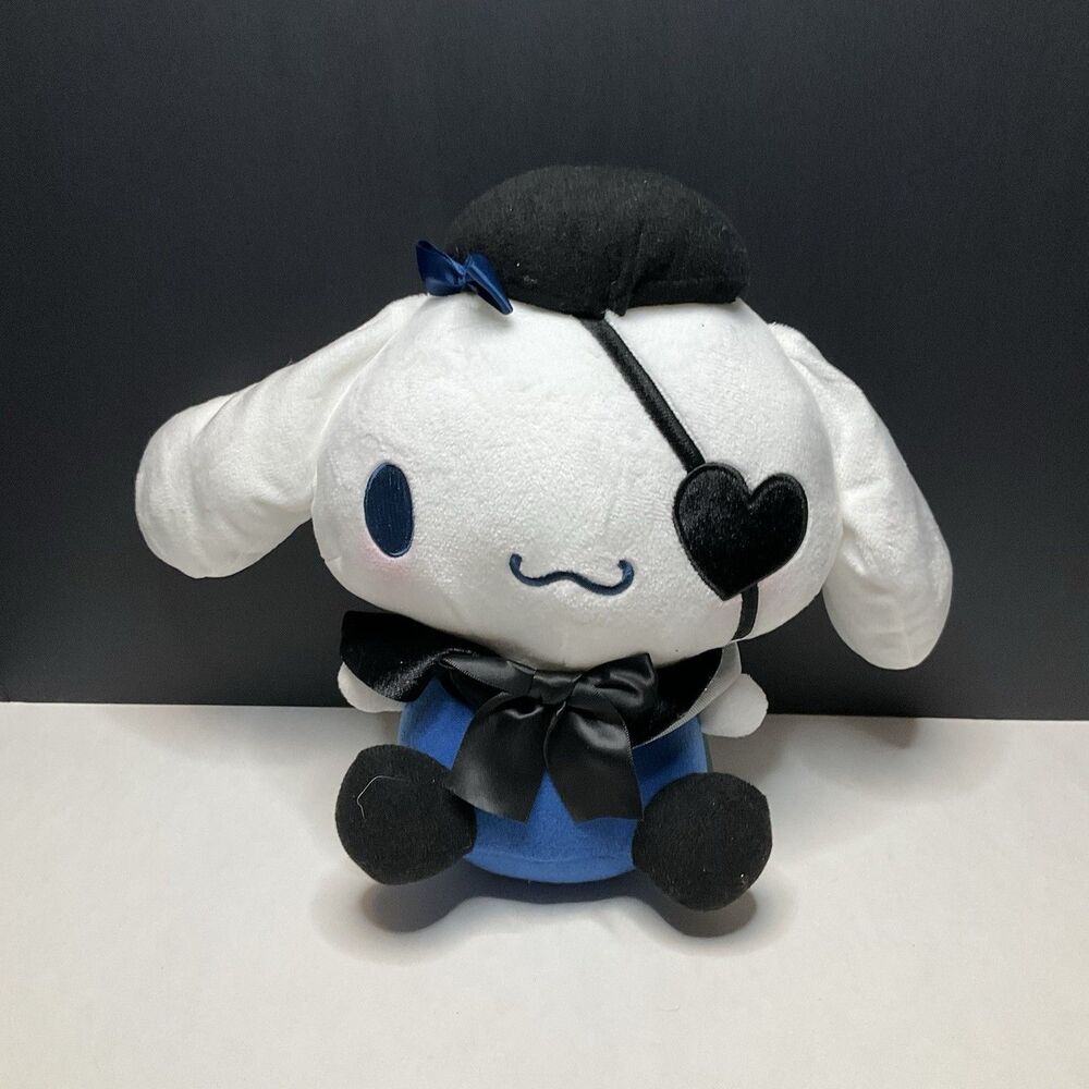 Sanrio Cinnamoroll 10” Round 1 Midnight Pirates Plush New With Tags Sitting